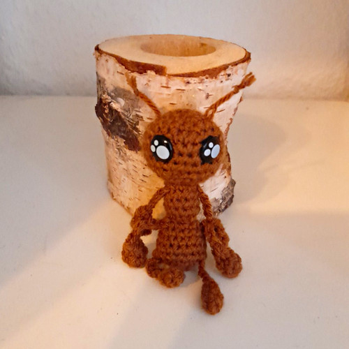 Amigurumi ameise braun - ameise,