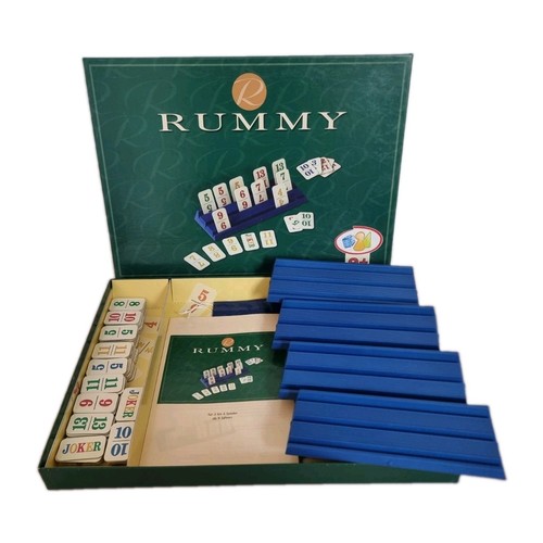 Rummy gesellschaftsspiel - rummy, |