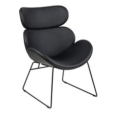 Loungestuhl CAZAR - schwarz -