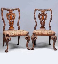 PAIR Antique 18th C. George II
