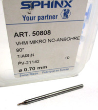 6x SPHINX VHM Mikro NC