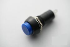 Druck Taster / Schalter Schließer Button Hupe Ø12mm OFF-ON 1 Polig Rund 12V 220V