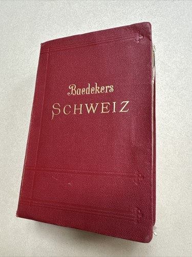 Baedeker die schweiz nebst - die,