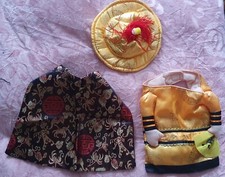 hübsches Hunde Faschingskostüm   Gr. S ( Kleinhunde) Chinesischer Kaiser