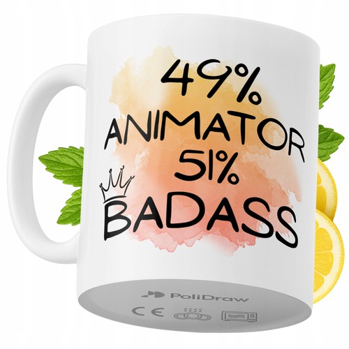 Lustige tasse für animatoren - tasse,
