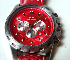 de Lorean Automatikuhr,Limitiert 017 von 500 Stück,5 ATM(Nr.0858)