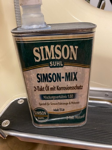 Simson schwalbe blechdose - "simson",