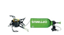Optimus Polaris Multifuelkocher, inkl. Brennstoffflasche