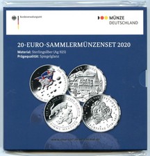 BRD 4 x 20 Euro 2020 –