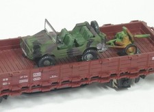 H0 Rungenwagen DB m. VW Iltis