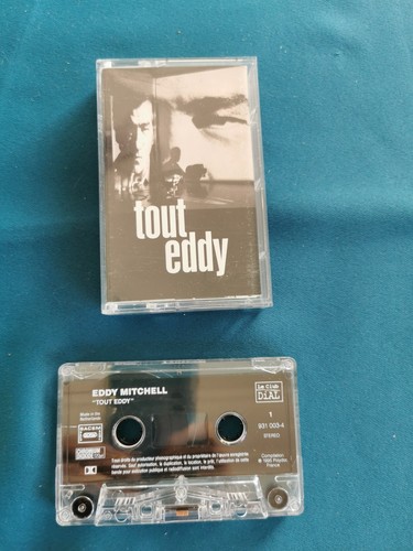Eddy mitchell cassette audio - mitchell,