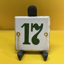 Altes Emailschild Hausnummer