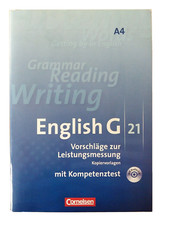 English G 21. Ausgabe A4. Vorschläge zur Leistungsmessung mit Kompetenztest-CD