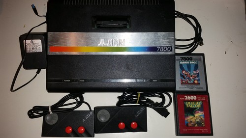 Atari 7800 konsole - konsole, mit