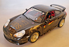Bburago Porsche 911/996 Carrera 1997 UPS-Rennauto, Diecast Modellauto 1:18 Top
