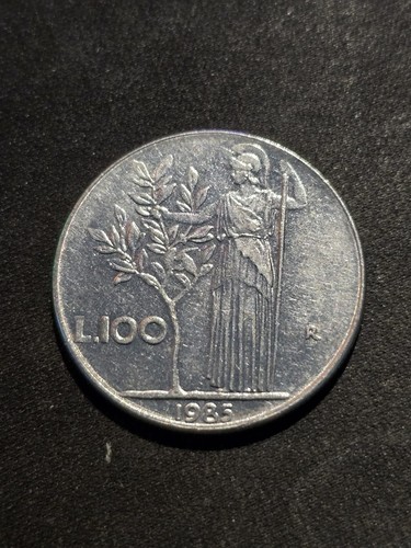 Italien 100 lire 1985 - 100, ss-vz