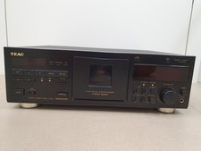 RAR TEAC V-5000 3 KOPF HEAD STEREO CASSETTE DECK  DOLBY TAPEDECK JAPAN SCHWARZ