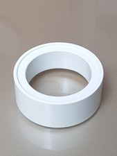 Damixa Armaturen Sockel Ring Fuß Spülen Platte Erhöhung weiss pulverbeschichtet