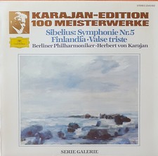 Sibelius: Symphonie Nr. 5, Karajan, vinyl