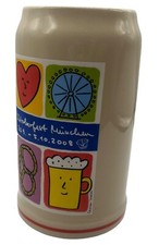 Oktoberfest München offizieller Maßkrug Maß von 2008