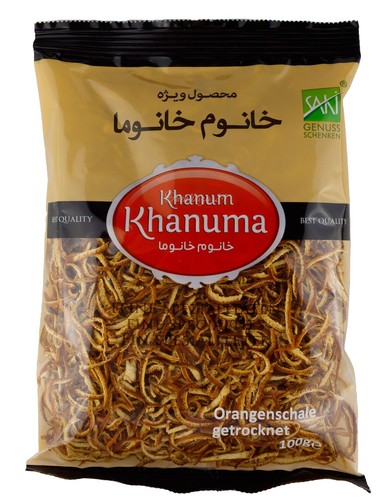 Orangenschalen getrocknet 100g