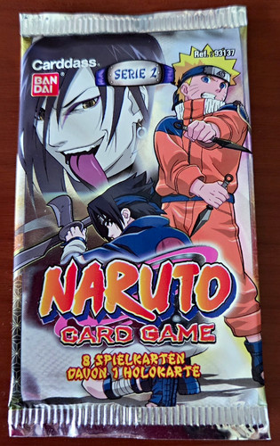 Bandai naruto card - bandai, serie