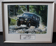 Mercedes-Benz G-Klasse Bild- Uli Ehret Kunstdruck- limitiert & signiert Geschenk