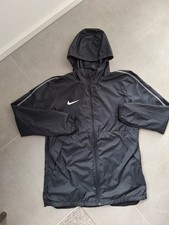 Nike Regenjacke Windbreaker Schwarz Herren Größe L Logo Trageleicht