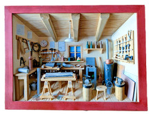 Bild aus holz - bild, beim