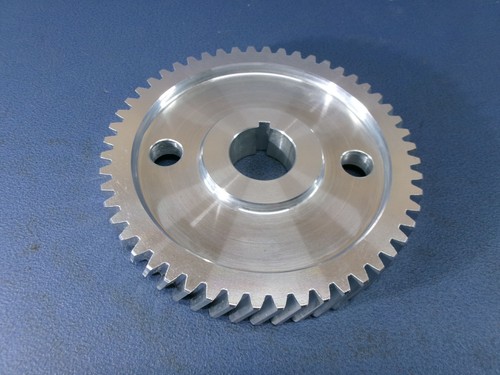 Alu stirnrad mit nut für - alu, 1