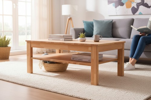 Couchtisch leduc kernbuche - couchtisch,