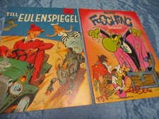 Till Eulenspiegel  Nr. 1 , Fix und Foxi , Fasching , Comic Nostalgie , K 04  TOP