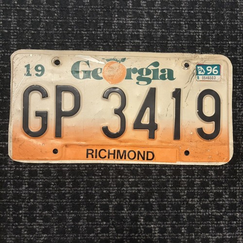 Original auto kennzeichen - us,