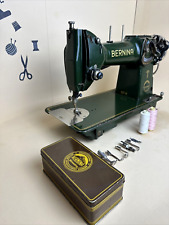 Nähmaschine Bernina 117 K Vintage Näht dickes Leder Mit Extra Zubehör Top ✅ |