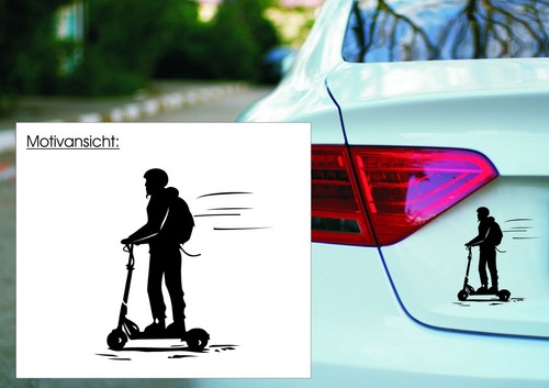 Autoaufkleber elektroroller - autoaufkleber:,