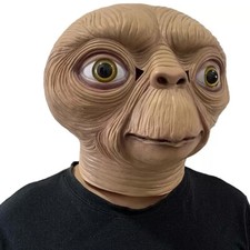 ET Alien Maske Latex Kostüm