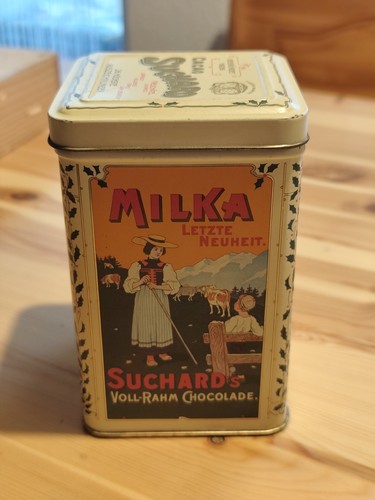 Alte blechdose milka - alte, blechdose,