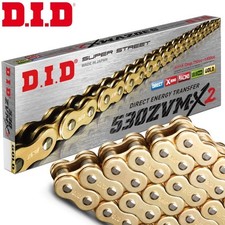 DID Kette für Suzuki GSF 1250 SA Bandit 2008 WVCH1131 X-Ring 530ZVM-X2 gold Niet