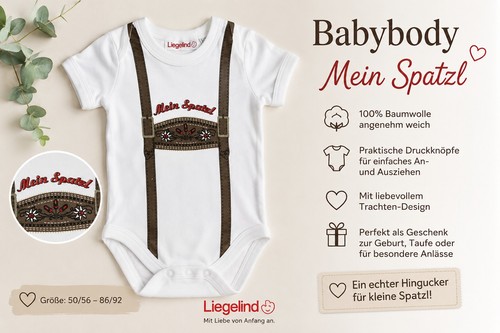 Jungen body spatzl tracht - jungen,