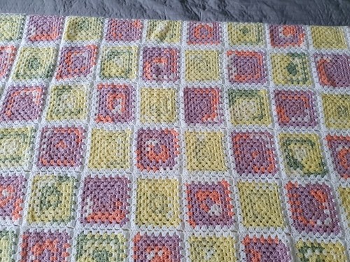 Granny square häkeldecke - granny,