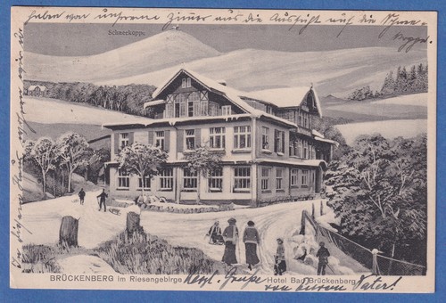 Riesengebirge brückenberg - ak,
