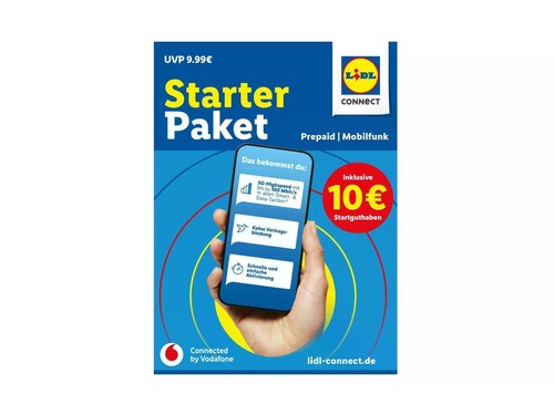 Lidl connect mobil - connect, sim-karte