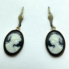 Edle Gablonzer Gemmen-Ohrringe