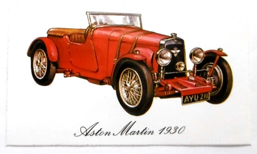 Werbe aufkleber aston - aston, martin