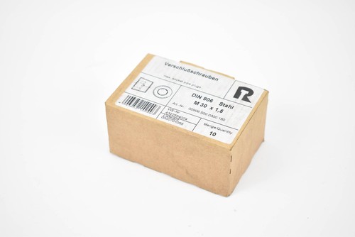 Verschlussschrauben din 906 - verschlussschrauben,