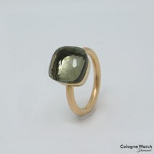 Pomellato Nudo Big Ring mit Prasiolith Besatz in 750/18K Rosegold Gr. 57