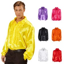 70er Jahre Rüschenhemd