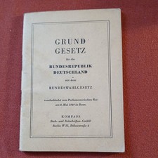 Grundgesetz vom 8.Mai 1949