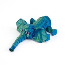 3D-Druck Elefant Spielzeug Modell Kinder Geschenk Mobile Gelenk Dekor