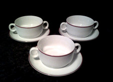 3 Stck. Suppentassen mit UT